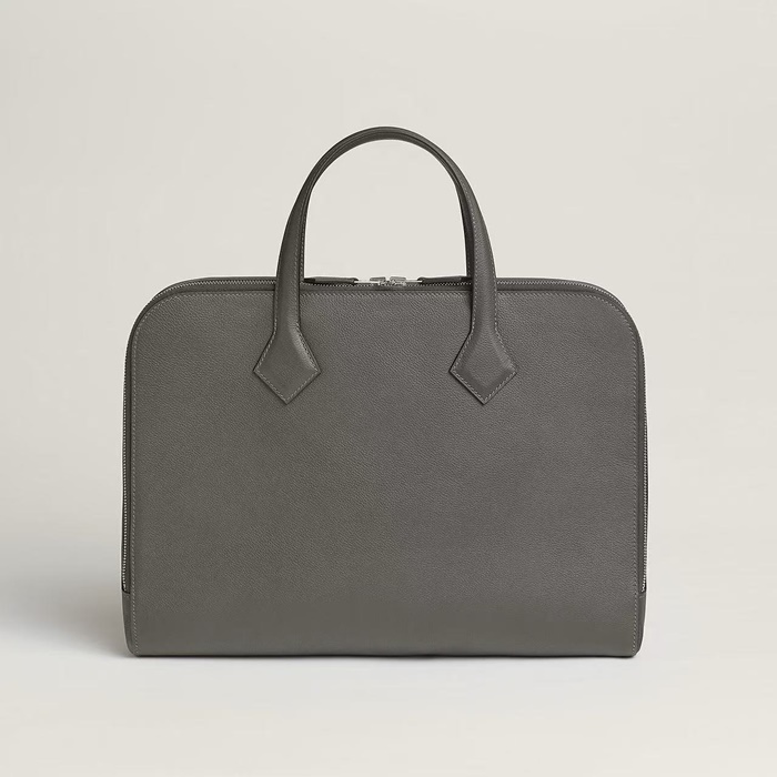 エルメスメンズトーゴ"レザーブリーフケースb131