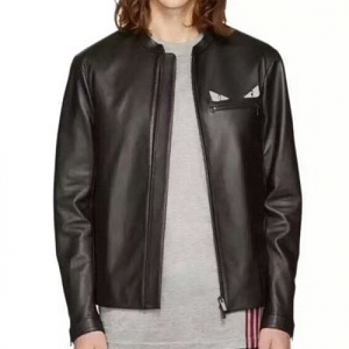 ェンディメンズラムスキンレザージャケットD002