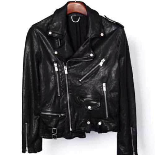 サンローランメンズラムスキンレザージャケットL002,