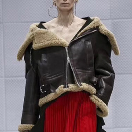 バレンシアガレディースラムスキンジャケットG004,,