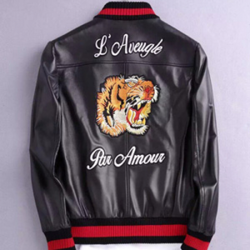 ラムスキングッチメンズレザージャケットU006,