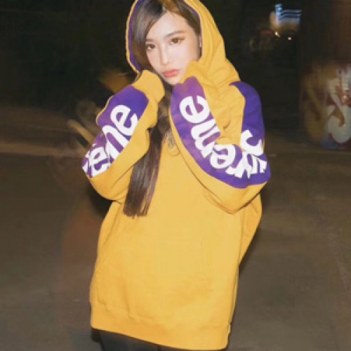 シュプリームユニセックスフーディP009