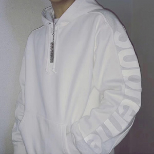 シュプリームユニセックスフーディP011