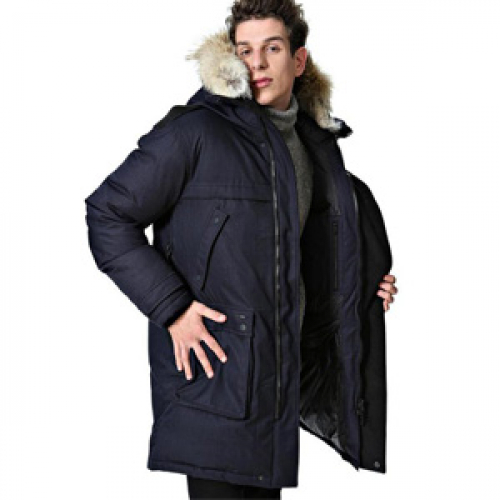 ノービスヤテシメンズパディングジャケットB001,ネイビー,