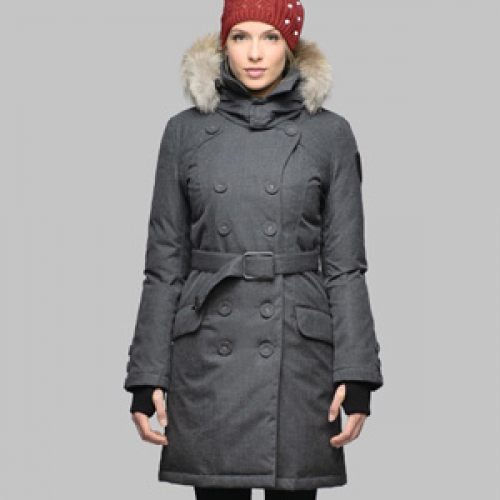 ノービスレディースパディングジャケットB006,グレー,