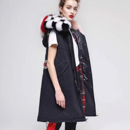 ミスター＆ミセスファーズレディースパディングベストR023,,