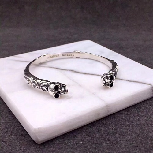 アレクサンダーマックイーンユニセックスステリングブレスレットQ003,