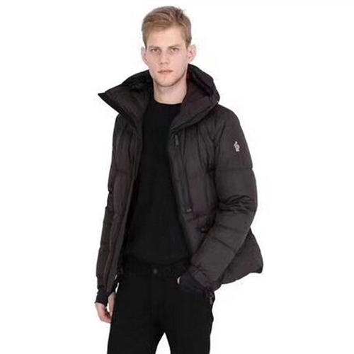 モンクレールダウンジャケットカップル用ブラックo0031