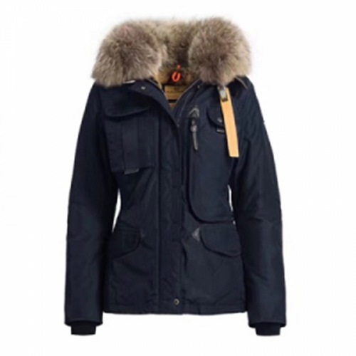 パラジャンパーズダウンジャケットレディースネイビー90%ダウンa002190%