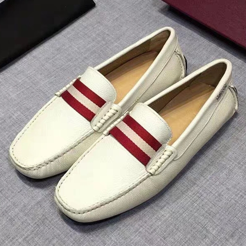 リー-チップモカシンレザーメンズシューズl0014-