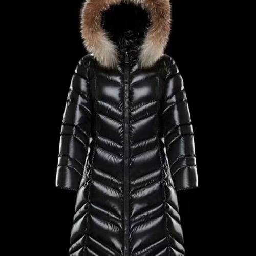 モンクレールレディースロングダウンパディングC0126