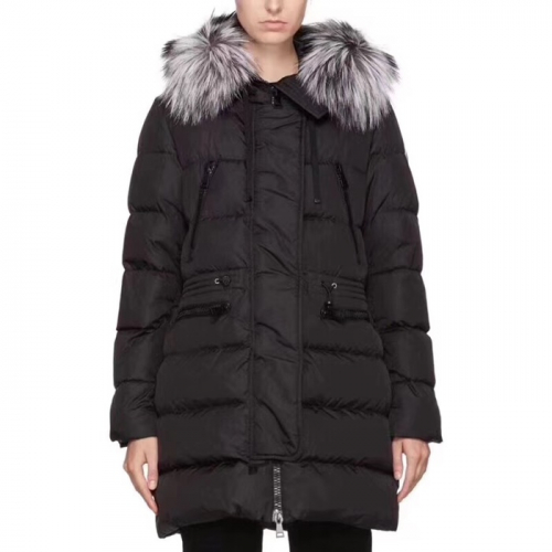 モンクレールレディースロングダウンパディングC0158