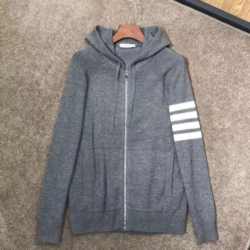 -トムブラウンメンズジップアップフーディO004