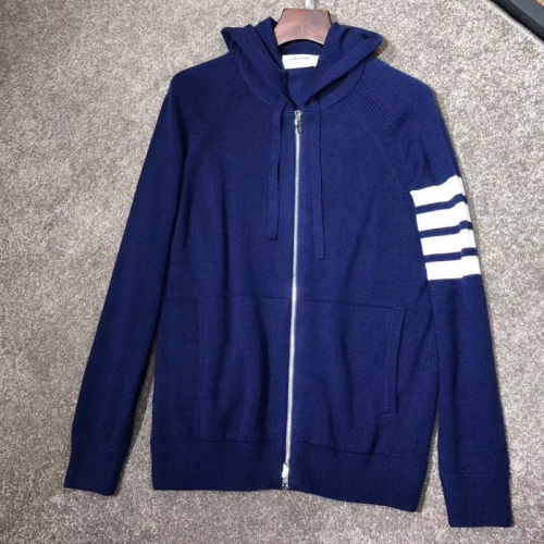 -トムブラウンメンズジップアップフーディO005