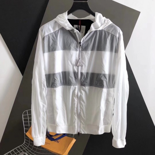 モンクレールメンズブレーカージャケットジャケットc0186.ホワイト