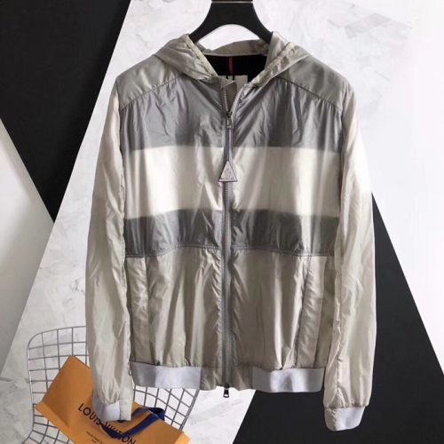 モンクレールメンズブレーカージャケットジャケットc0187.グレー