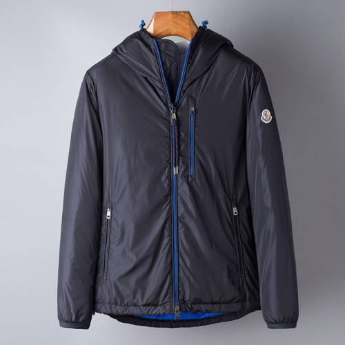 モンクレールメンズパディングジャケットC0248,(ブラック/ネイビー)