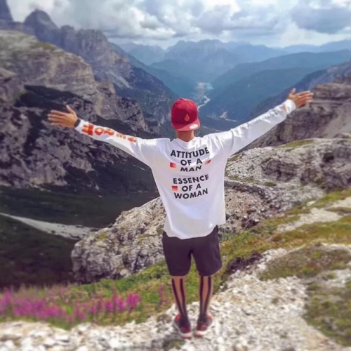 ヘロンプレストンメンズホワイトスウェットシャツr07