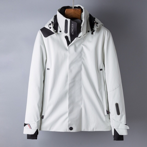 モンクレールメンズダウンパディングジャケットC0273,3(ホワイト/ブラック/ネイビー)