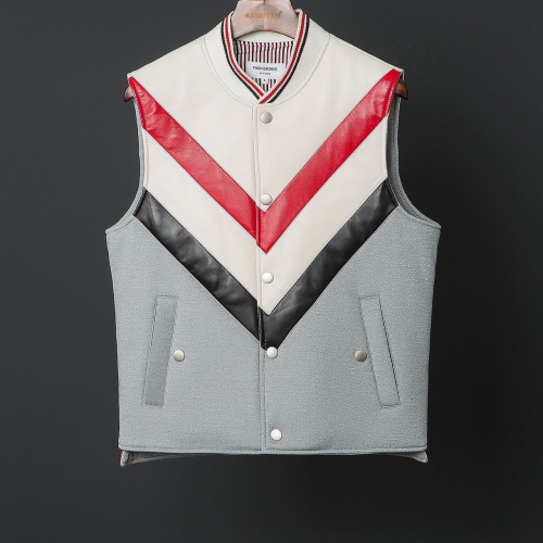 カスタム級トムブラウンメンズダウンパディングベストO0018,