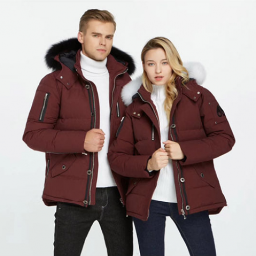 ムースナックルズユニセックスパディングジャケットo006