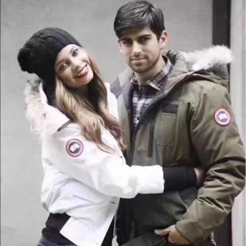 カナダグースユニセックスパディングジャケットn0047.5(ブルー/ネイビー/ホワイト/レッド/ブラック)