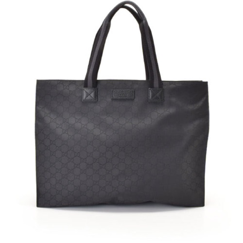 グッチキャンバスナイロンメンズショッパーバッグ9176,B0159,42,ブラック