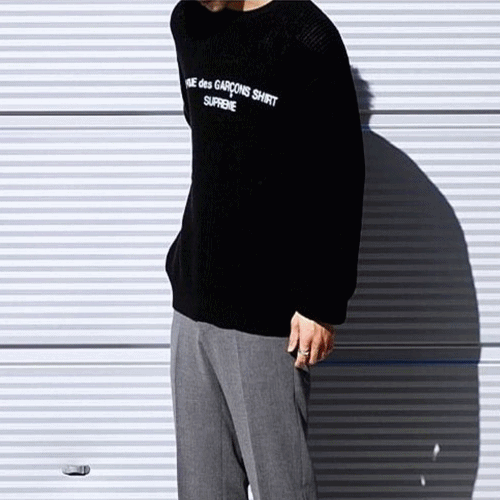 コムデギャルソンシュプリームユニセックスラウンドg08