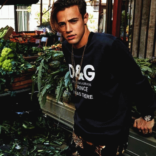 ドルチェ＆ガッバーナユニセックスプリンススウェットシャツl125