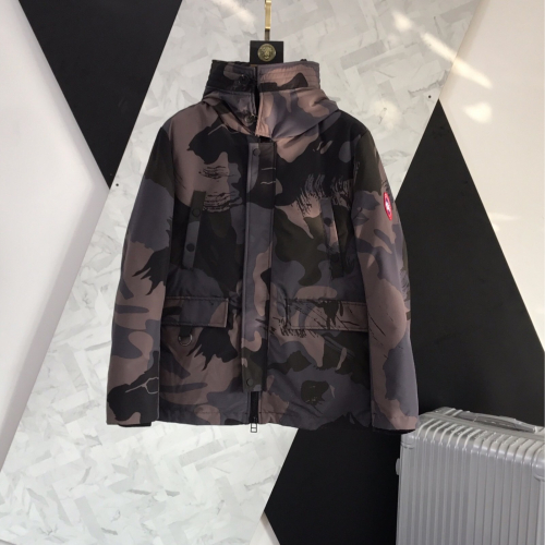 カナダグースメンズダウンパディングn0069.グリーン