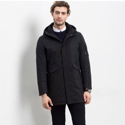 アルマーニメンズダウンパディングm0107.ブラック