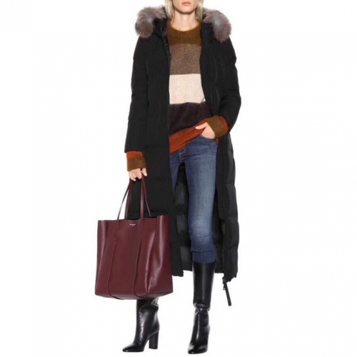 モンクレールレディースロングダウンパディングc0355.ブラック