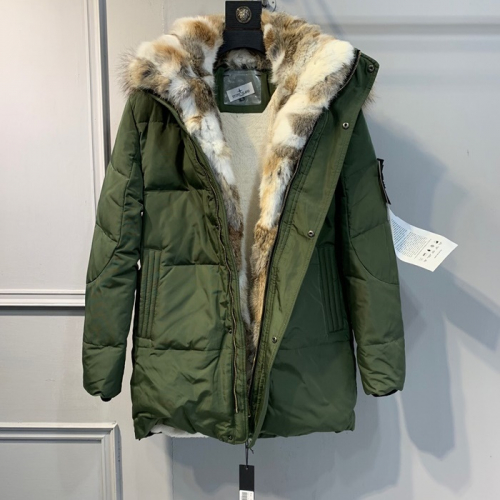 ストーンアイランドカップル用ダウンパディングo008.グリーン