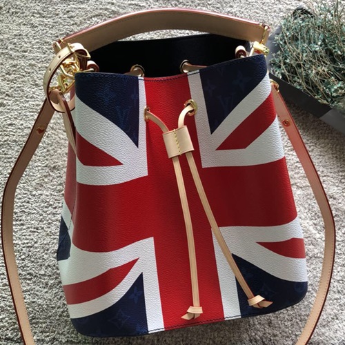 ルイヴィトンネオノエバケットバッグM44020,B0863,26,ブルー+レッド