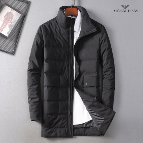 アルマーニメンズダウンパディングm0128ブラック