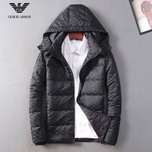 アルマーニメンズダウンパディングm0129ブラック