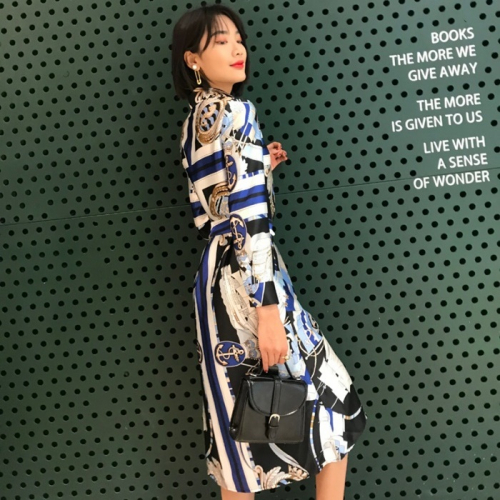 -ドルチェ＆ガッバーナレディースシルクワンピースl154