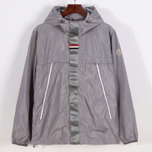 モンクレールメンズブレーカージャケットジャケットc0411ブラック/ネイビー/グレー)