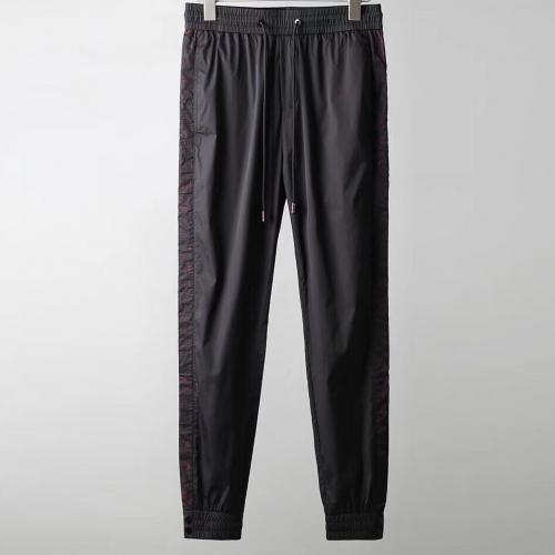 ェンディメンズカジュアルイニシャルトレーニングパンツn02272(ブラック/ネイビー)