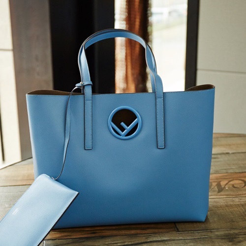 ェンディレザーレディーストートバッグショッパーバッグB0315,ブルー