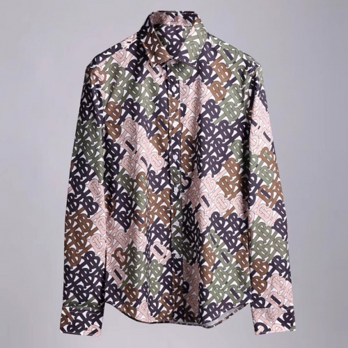 バーバリーメンズシルクシャツr0788