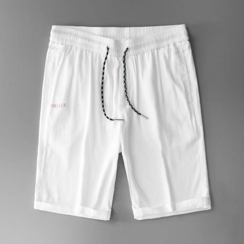 ヴェルサーチェメンズメデューサカジュアルトレーニングショートパンツr02392(ホワイト/ブラック)