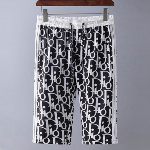 ディオールメンズカジュアルトレーニングショートパンツo02632(ホワイト/ブラック)