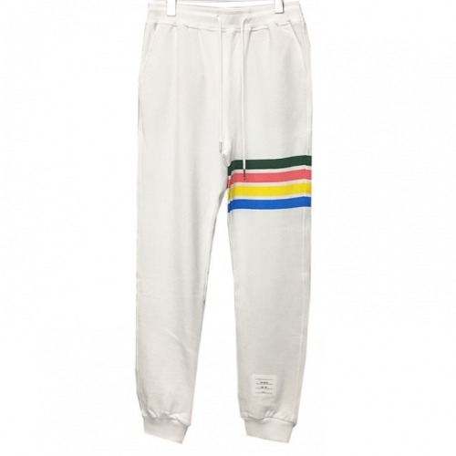 トムブラウンメンズコットントレーニングパンツo0125ホワイト