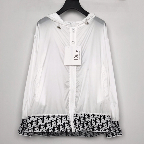 ディオールレディースブレーカージャケットジャケットo0294ホワイト