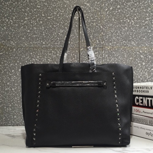 ヴァレンティノレディーストートバッグショッパーバッグ,B0644,ブラック