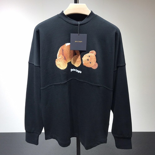 パームエンジェルスメンズコットンフーディs0005ブラック