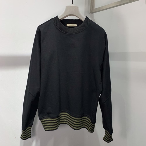 ボッテガヴェネタメンズウルフコットンフーディT0001ブラック