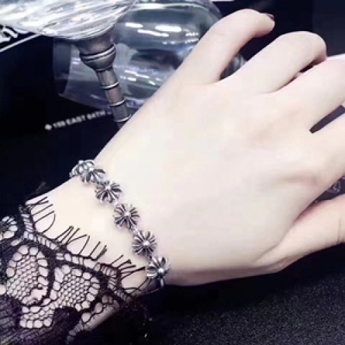 -クロムハーツレディースブレスレット18メッキホワイトゴールドブレスレットr0001.