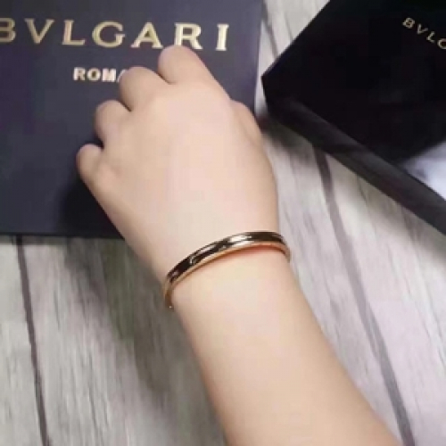 ,,,-ブルガリレディースブレスレット18メッキホワイトゴールド,ゴールド,イエローゴールドブレスレットL0020.